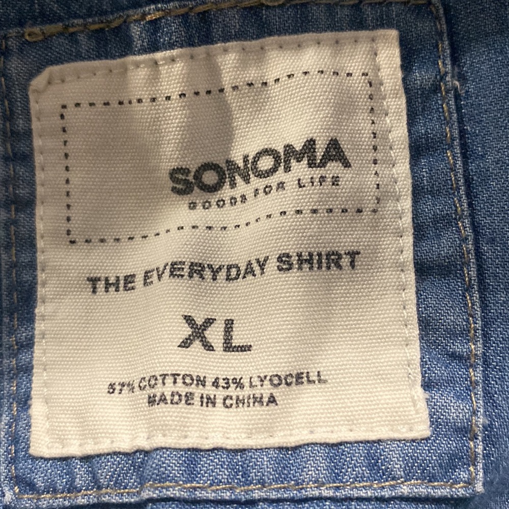 Sonoma jean top XL - Picture 2 of 3